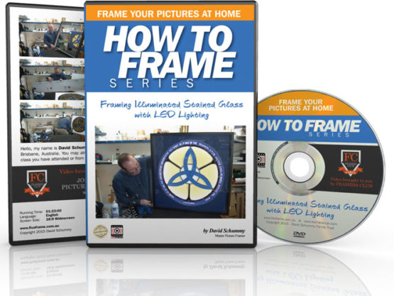 23 - Framing Illuminated Stained Glass