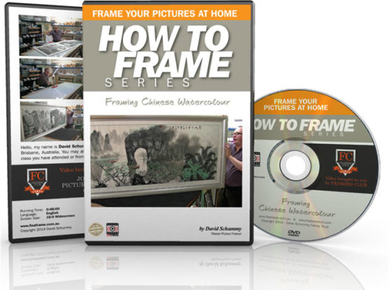05 - Framing Chinese Watercolours