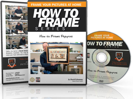 15 - How To Frame Papyrus